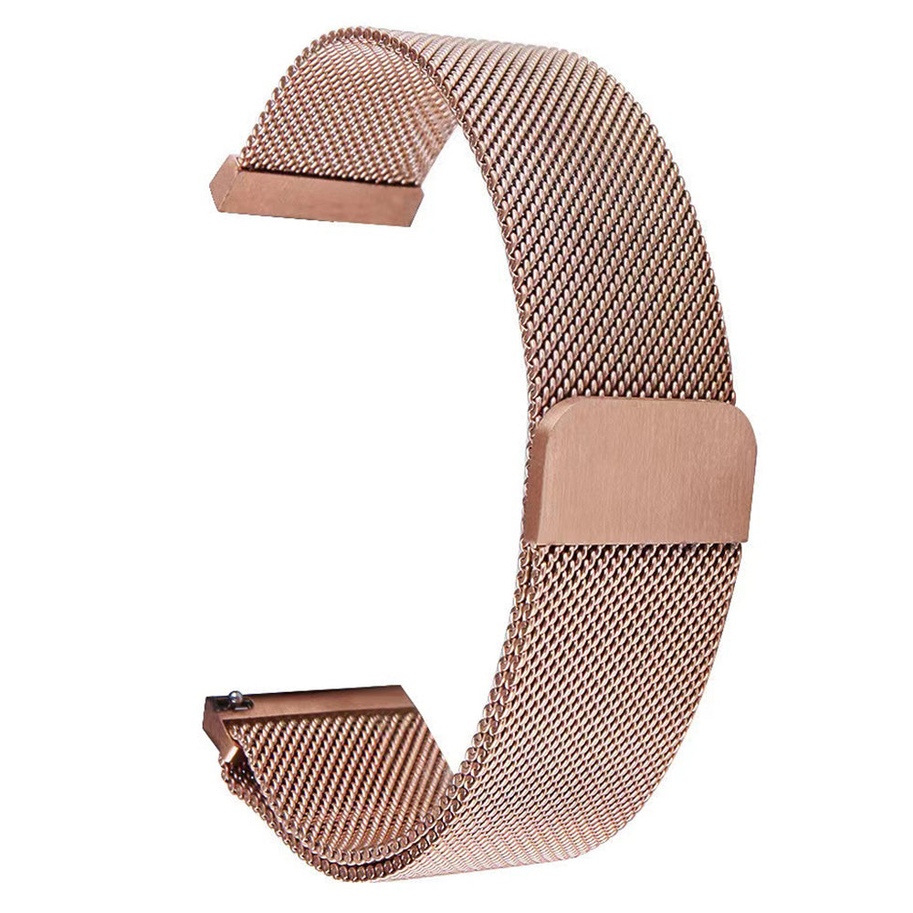 Milanese Mesh Band for Garmin Forerunner 255S Xiaomi Mi Watch 18mm Stainless Steel Magnetic Wristband Milanese Mesh Band for Garmin Forerunner 255S Xiaomi Mi Watch 18mm Stainless Steel Magnetic Wristband